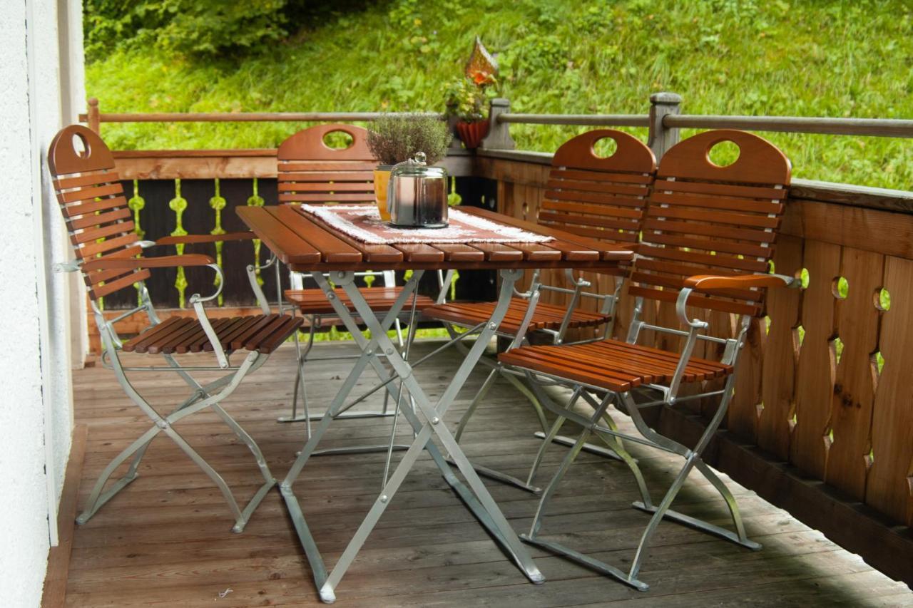 Ferienwohnung Das kleine Paradies Unken Exterior foto