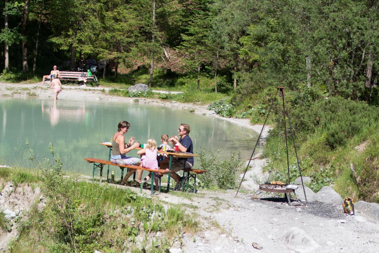 Ferienwohnung Das kleine Paradies Unken Exterior foto